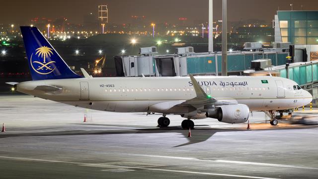 HZ-AS63:Airbus A320-200:Saudia